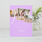 Carte Report mariage Changement de date Réception (Debout devant)