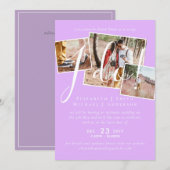 Carte Report mariage Changement de date Réception (Devant / Derrière)