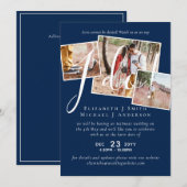 Carte Report mariage Changement de date Réception (Devant / Derrière)