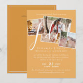 Carte Report mariage Changement de date Réception (Devant / Derrière)