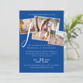 Carte Report mariage Changement de date Réception (Debout devant)