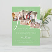 Carte Report mariage Changement de date Réception (Debout devant)