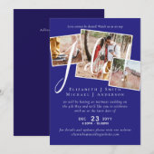 Carte Report mariage Changement de date Réception (Devant / Derrière)