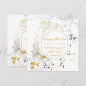 Carte Report mariage Changement de plan (Devant / Derrière)