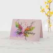 Carte Reportage de BoZo (Fleur jaune)