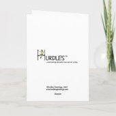 Carte Repos dans le mariage de paix (Dos)