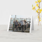 Carte Repos de gondoliers (Fleur jaune)