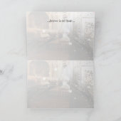 Carte Repose Dans Le Divin - Carte, Condolence, Salutati (Intérieur)