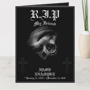 Carte Repose en paix, mon ami