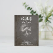 Carte Repose en paix mon ami - vintage (Debout devant)