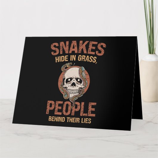 Carte Reptile Peau Snakeskin Snake Maman 2 (Devant)