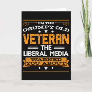 Carte Républicain Anti-Libéral Conservateur Vieux Râleur
