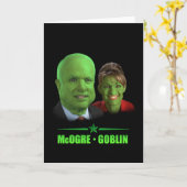 Carte Républican Halloween ! (Fleur jaune)