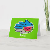 Carte Requin à bouche ouverte (Devant)