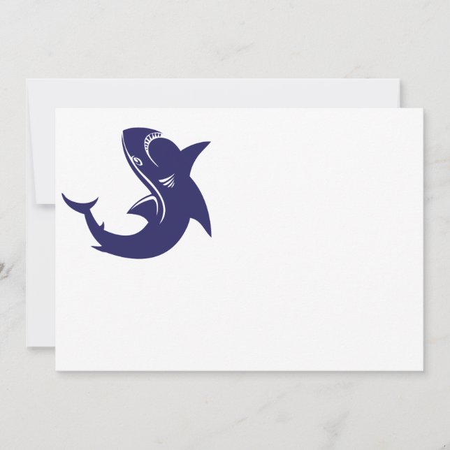 Carte Requin bleu (Devant)