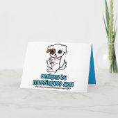 Carte Requin d'anniversaire (Dos)