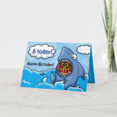 Carte Requin d'anniversaire (Devant)