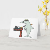 Carte Requin de piscine (Fleur jaune)