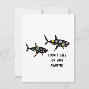 Carte Requin misogynie