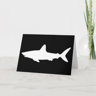 Carte Requin nageant