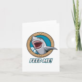 Carte Requin Nourris Moi (Devant)