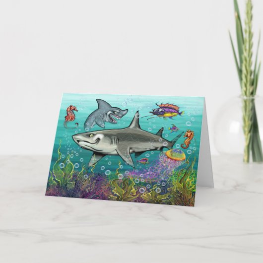 Carte Requins (Devant)