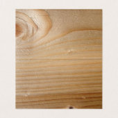 Carte réservée de Tableau - bois non fini (Intérieur déplié)