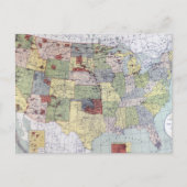 CARTE : RÉSERVES, 1892 (Devant)