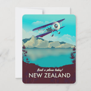 Carte Réservez un vol aujourd'hui ! Nouvelle-Zélande