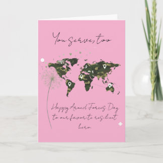 Carte Resilient Military Child Armed Forces Day