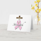 Carte résistance au cancer du sein (Fleur jaune)