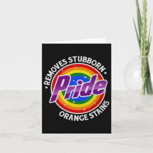 Carte Résister à Trump Supprimer Têtu Orange Tendance M