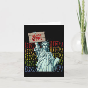 Carte Résister Mains Hors Vintage Nous Le Peuple América