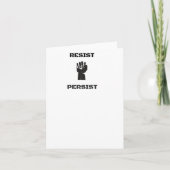 Carte Résistez À L'Oppression Persistante Des Femmes Che (Devant)