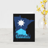 Carte Résistez Minnesota (Fleur jaune)