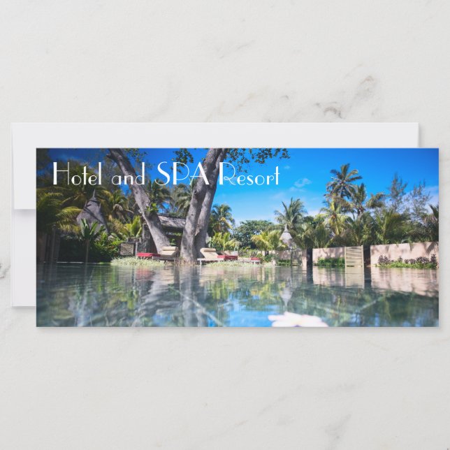 Carte resort spa (Devant)