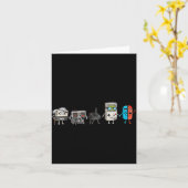 Carte Respect Your Elders Retro Gaming Funny Gamer Contr (Fleur jaune)