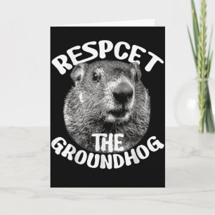 Carte Respectez le jour de la marmotte _1