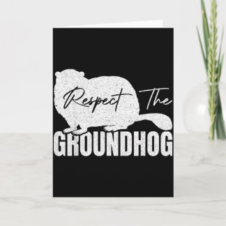 Carte Respectez le marmotte animal de la marmotte terres