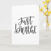 Carte Respire (Fleur jaune)