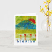 Carte Respirez (Fleur jaune)