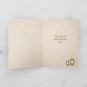 Carte Responsable/carte de remerciements (Intérieur)