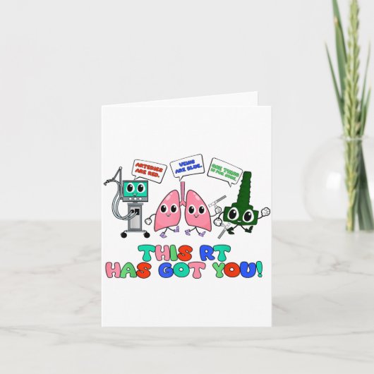 Carte Resratory Therast Valentine’s Day Design Lung Squa (Devant)