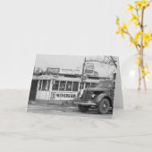 Carte Restaurant Riverside, 1941 (Fleur jaune)