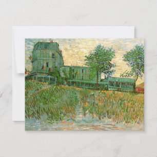 Carte Restaurant Sirene, Asnières par Vincent van Gogh