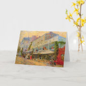 Carte Restaurant Sirene, Asnières par Vincent van Gogh (Fleur jaune)