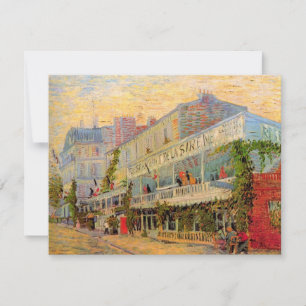 Carte Restaurant Sirene, Asnières par Vincent van Gogh
