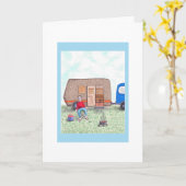 Carte Restauration rapide (Fleur jaune)