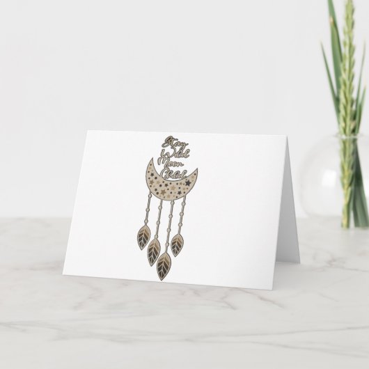 Carte Reste Sauvage Enfant de la Lune Vide (Devant)