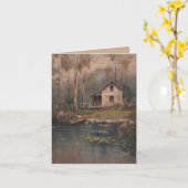 Carte "Rester sur place" (Fleur jaune)